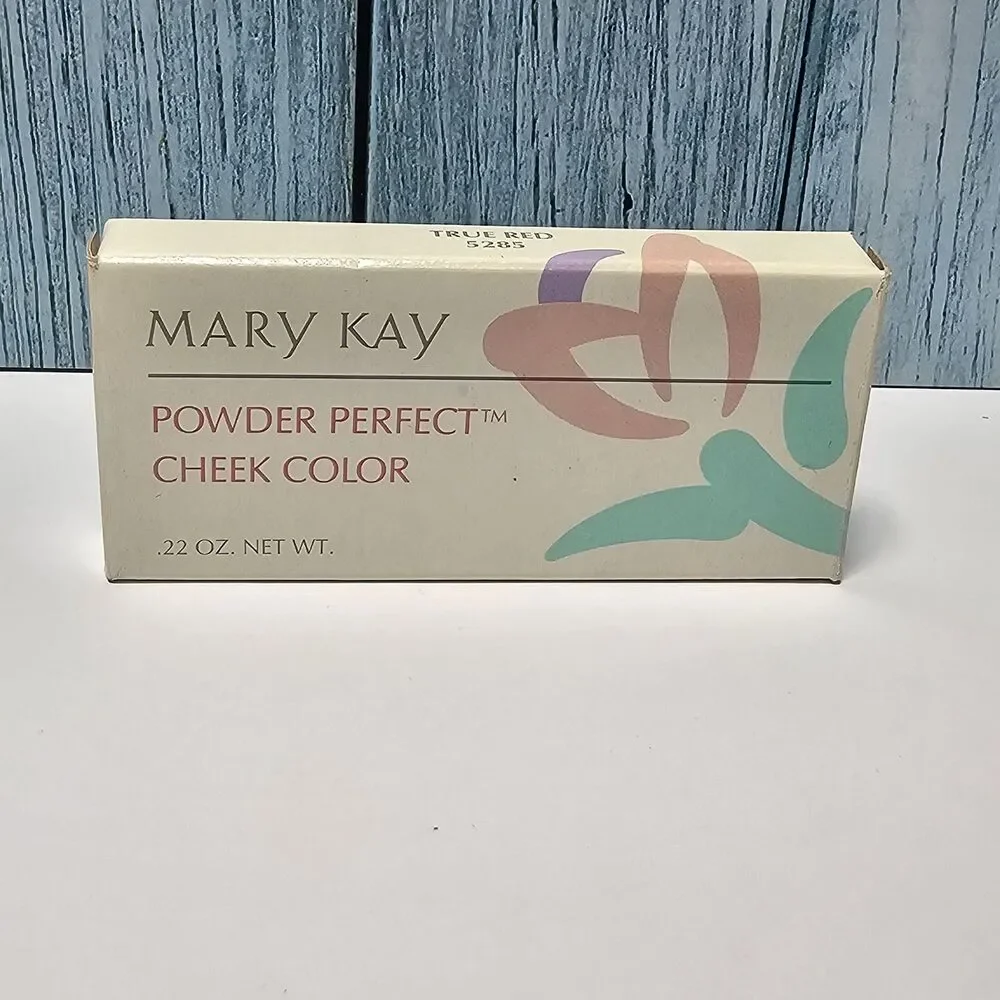 Mary Kay Powder Perfect Cheek Color True Red #5285 Discontinued New Old Stock